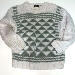 Vintage Thoroughbreds by Pronto  Sweater size small Fisherman Core